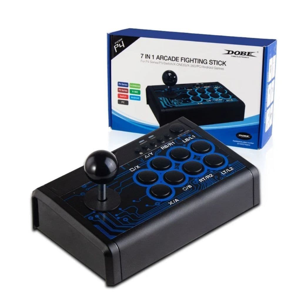 Controle Arcade 7 Em 1 Stick Para Ps3 Ps4 X-box One/360 Pc