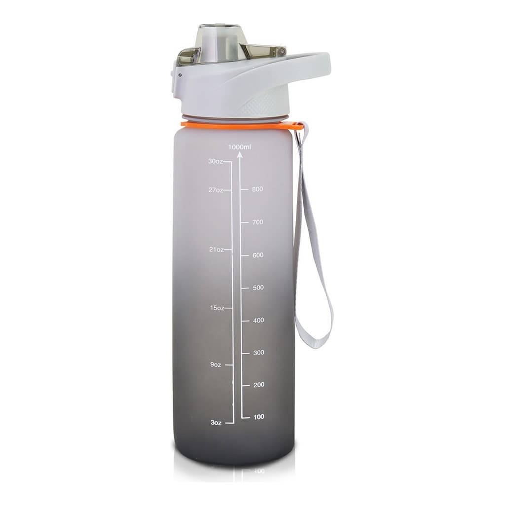 Garrafa Água Esportiva 1 Litro Marcador Jacki Design
