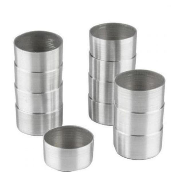 Forma Pão de mel N°0 Fundo Fixo Alumínio 12 Unidades Envio Imediato