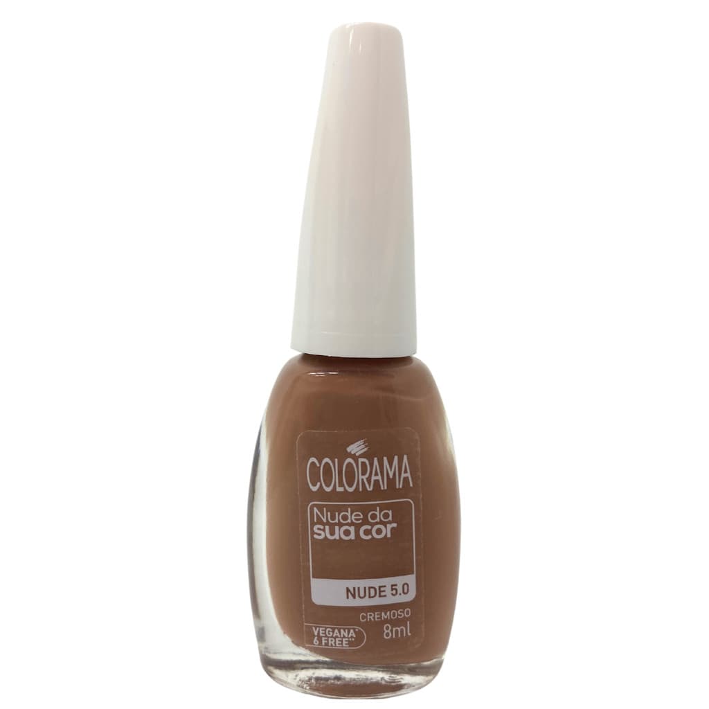 Esmalte Nude 5.0 - Nude da Sua Cor 8ml Colorama