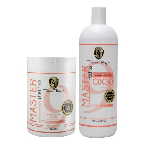 Kit Pó Descolorante + Ox Rp Robson Peluquero   OX 30