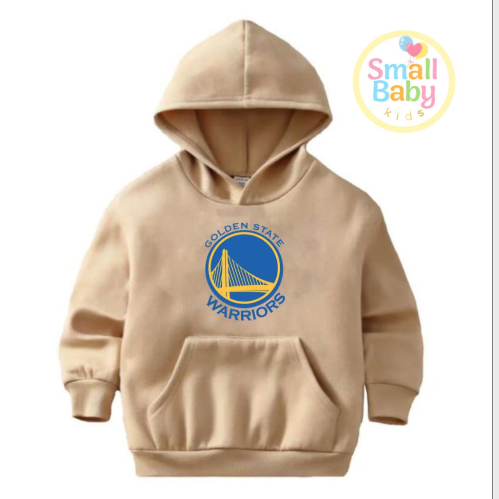 Blusa Motetom Infantil /Juvenil Unissex Times de Basquete USA Golden State Warriors