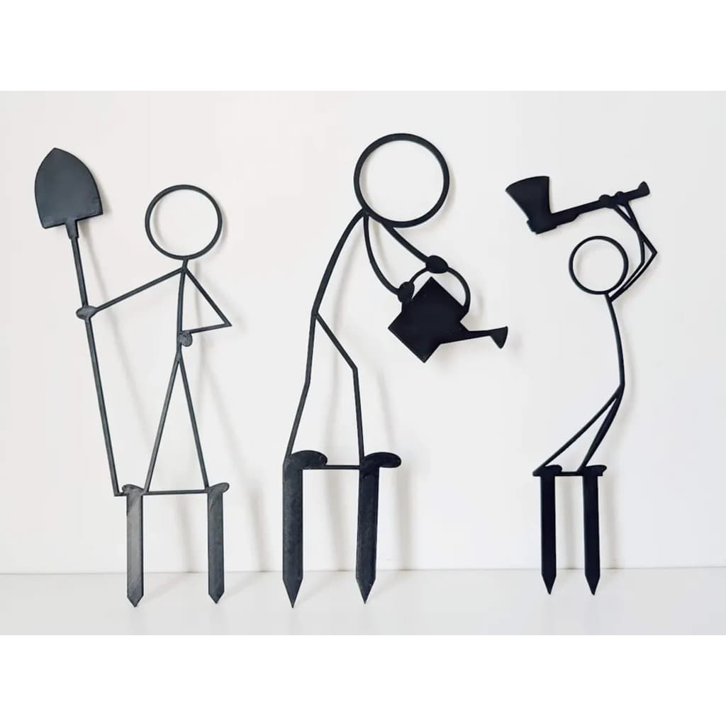 Suporte de planta Stickman