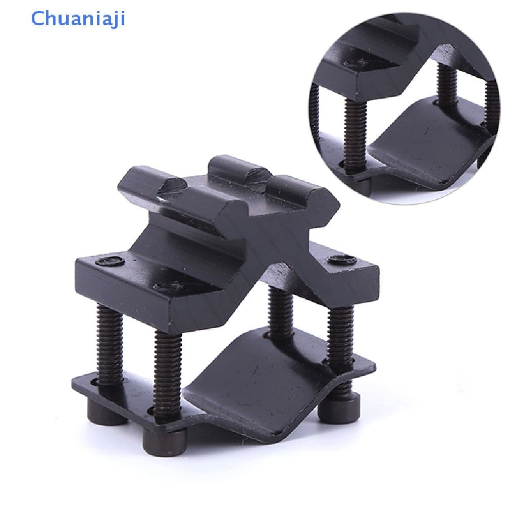 Chuaniaji Tático Universal Ajustável Trilho Adaptador De Montagem De 20mm Para Lanterna De Escopo Laser BR