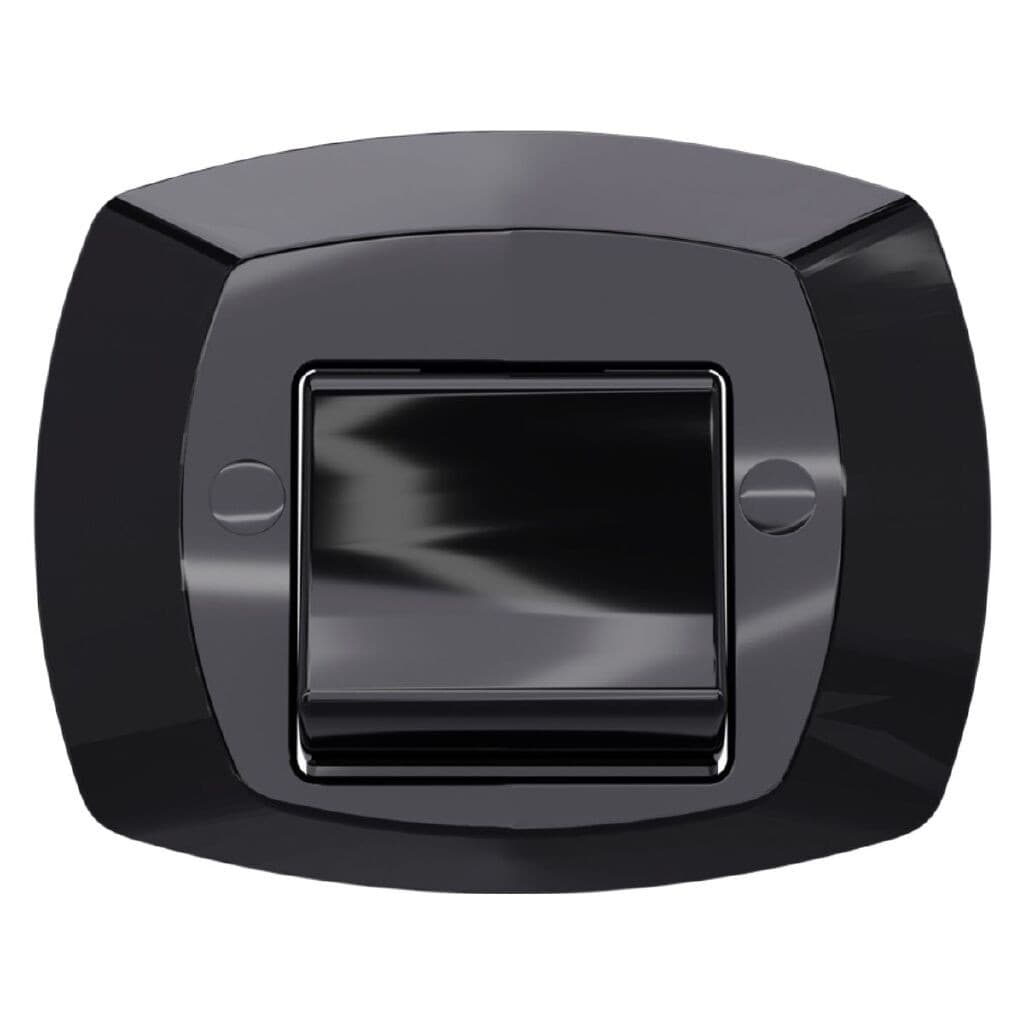 ACABAMENTO PARA VALVULA DE DESCARGA ABS COR PRETO MOD DOCOL