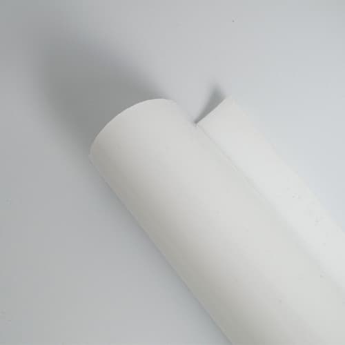Folha De Acetato Para Abajur Espessura 0,3mm, Largura de 80CM e  2 metro de Comprimento na Cor Bege ou Branco