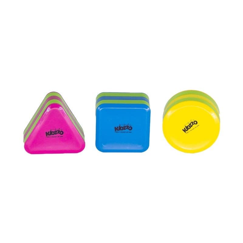 Instrumento musical infantil Chocalho Formas Geometricas KIDZZO