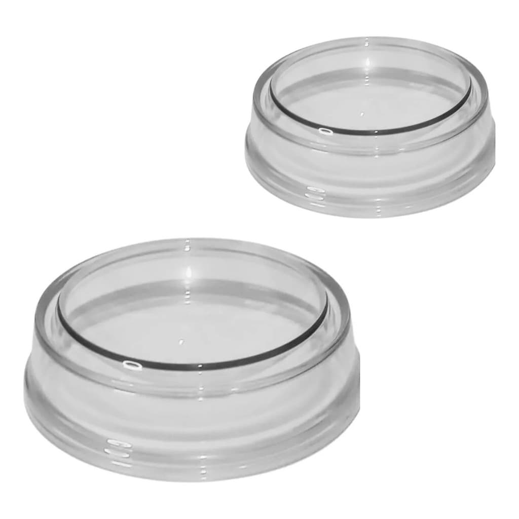 2 Potes Ração E Agua Pet Anti-formiga C/ Base Emborrachada