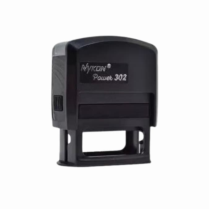 Kit 8 Carimbos Personalizados - Nykon 302 black | ENVIAR DADOS NO CHAT