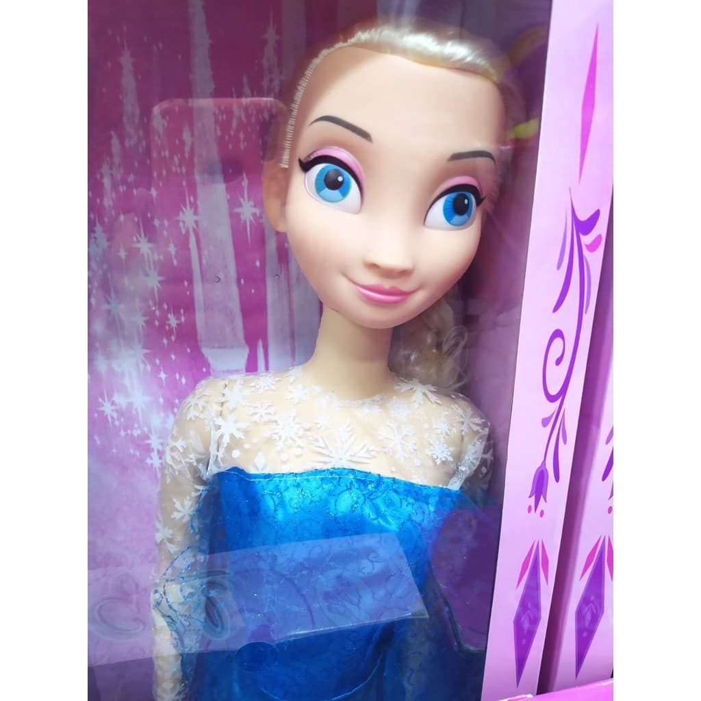 BONECA FROZEN ELSA/ANA tamanho GRANDE 90CM-FOTO REAL DO PRODUTO