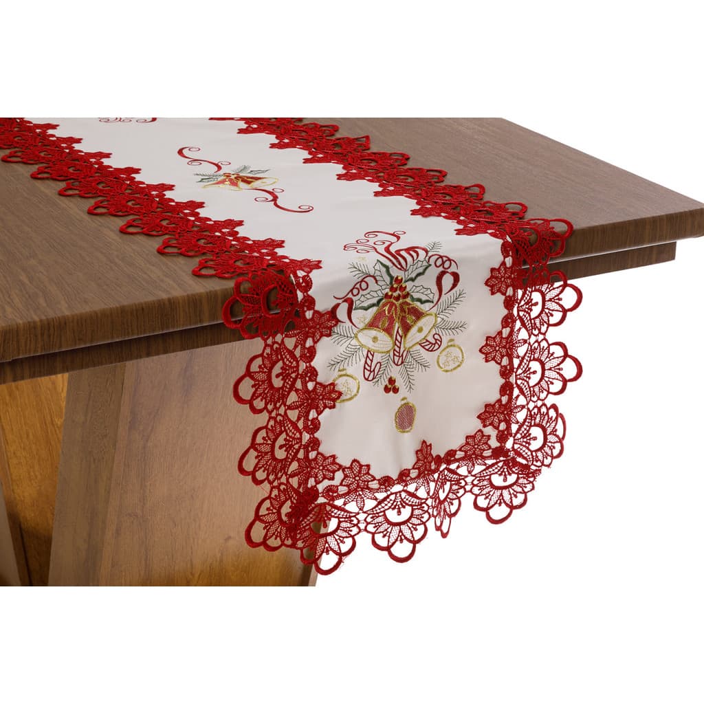 Caminho De Mesa Natalino 40X175Cm Rafimex