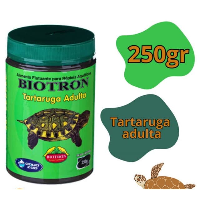 Ração  flutuante Tartaruga adulta 250gr Biotron