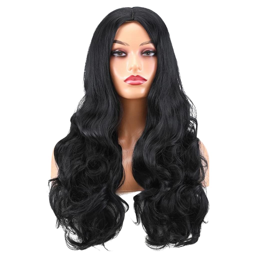 Peruca Ondulada Wig Lace Orgânica 65cm Sem Franja Weng Envio Rápido