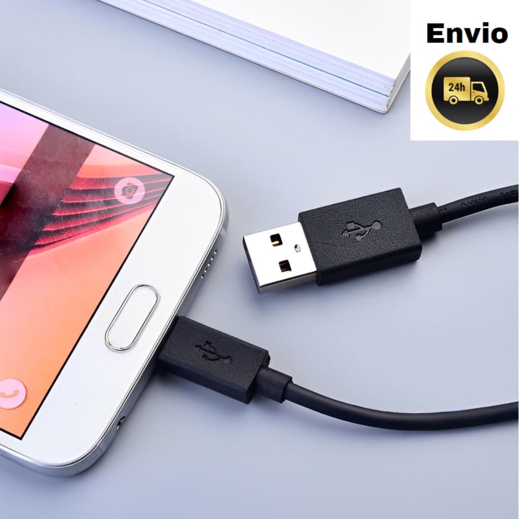 Cabo USB De Dados Ou Carregamento V8