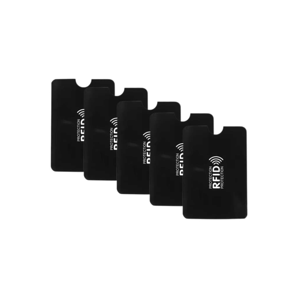 Capa Protetor De Cartão Bancário Anti Furto Rfid Kit 5 Uni