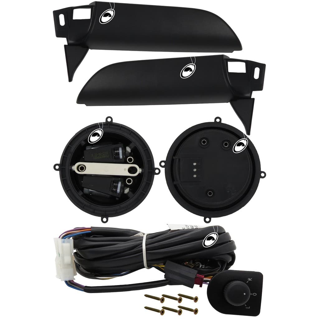 Kit Retrovisor Elétrico Simples Fox 2010 em Diante 2 e 4 Portas Tragial