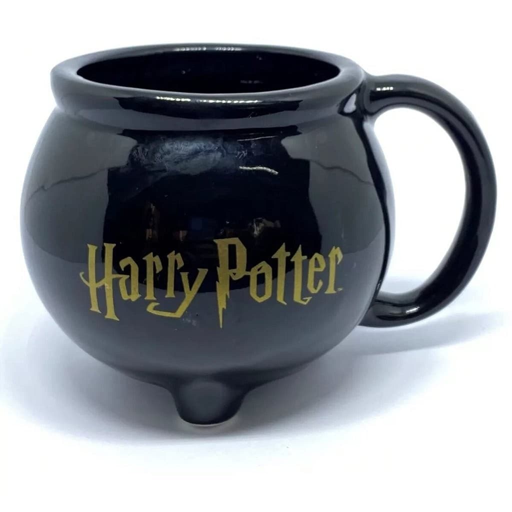 Caneca 3D Harry Potter 500ml - Caldeirão Hogwarts - Ornamento Decorativo - Zona Criativa