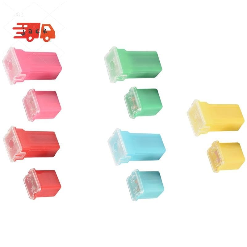 10 Pc Fusível De Carro Feminino Maxi Variedade Baixo E Alto/STD Em Forma De 20A 30A 40A 50A 60A