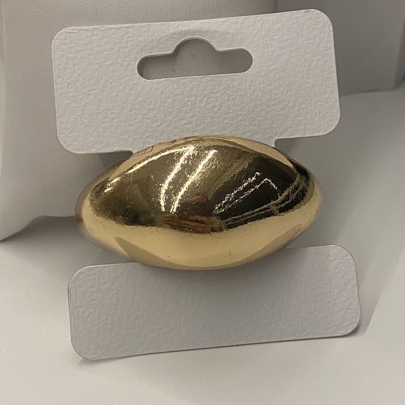 Elástico Corda de Cabelo Dourada Metálica Retro para Mulheres Elegante, Geométrica, Elástica, Artesanal, Laço de Cabelo