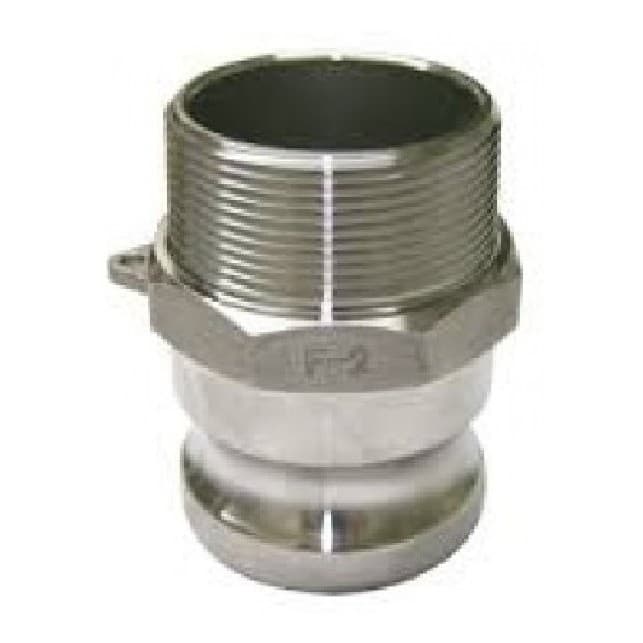 Pino Engate Rosca Macho Camlock Alumínio 1.1/2  - 3 Unidade