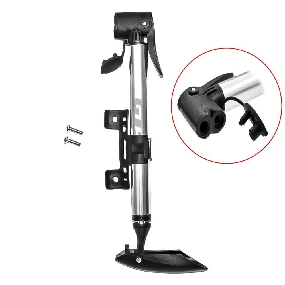 Bomba de Ar GTS Alumínio Mini Pump para Bicicleta