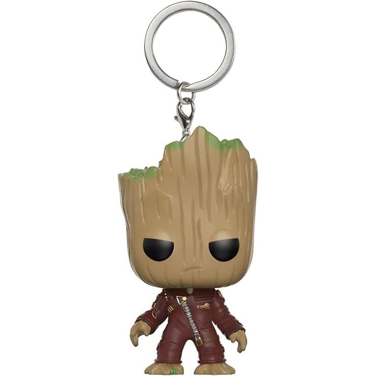 Chaveiro keychain Pocket Funko Pop - Guardiões Galáxia 2 - Groot