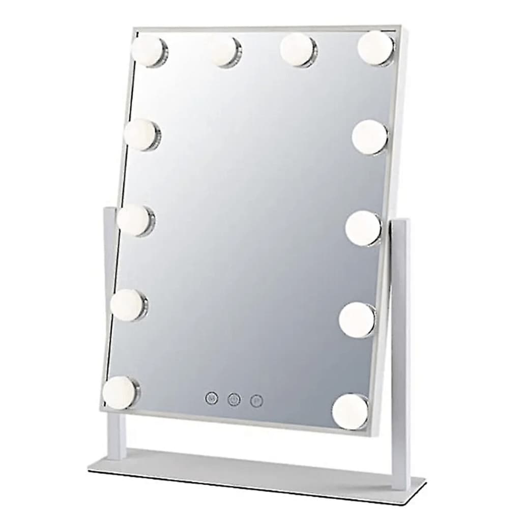 Espelho Camarim Grande 12 LEDS Penteadeira Botão Touch Luxo