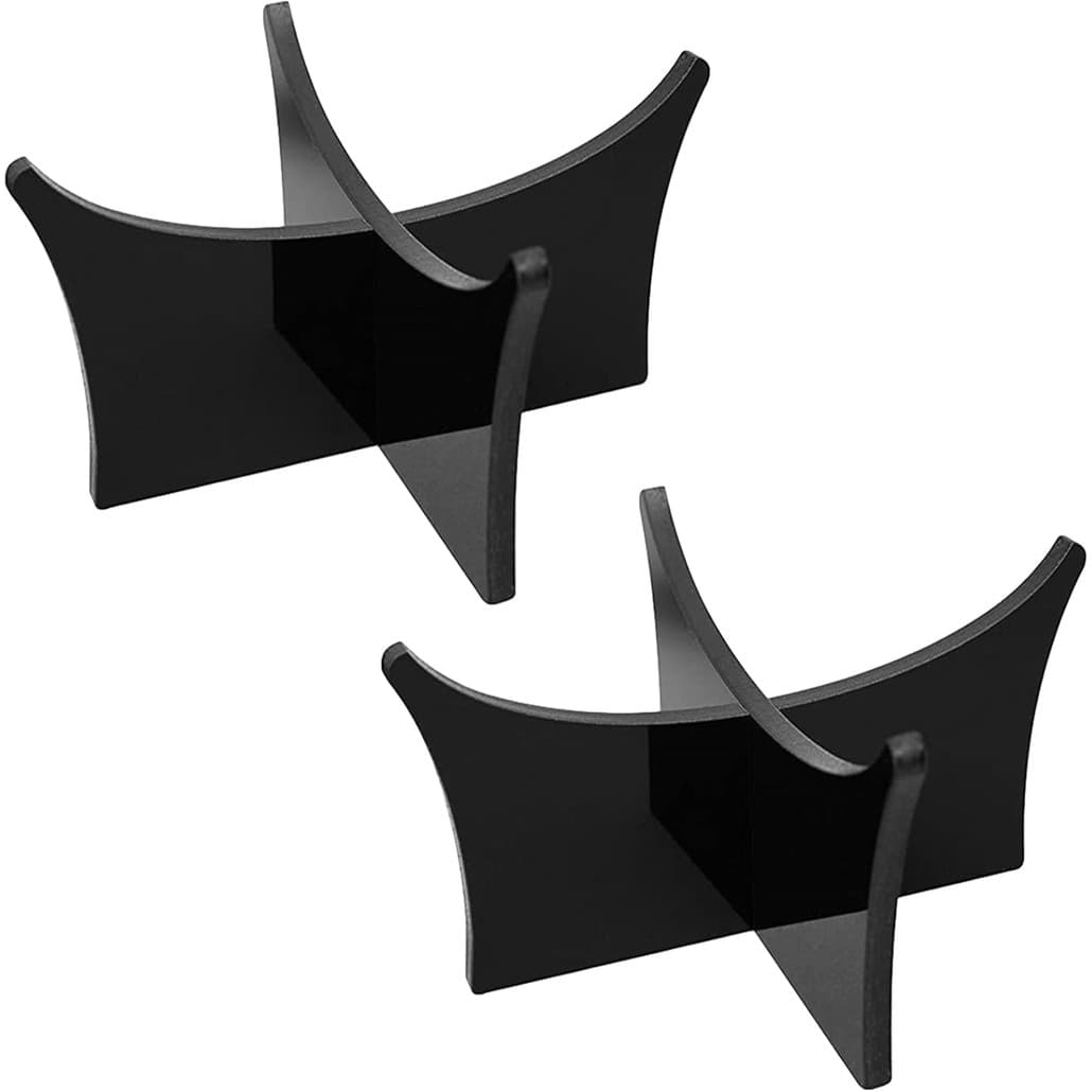 Suporte de basquete acrílico simples e elegante para exibição de futebol suporte  - kit 3 un