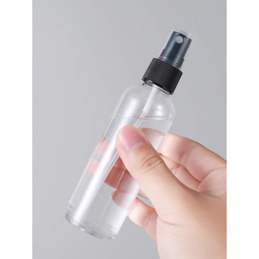 Frascos Pet 100 Ml Cilíndrico Válvula Spray Para Perfume álcool liquido