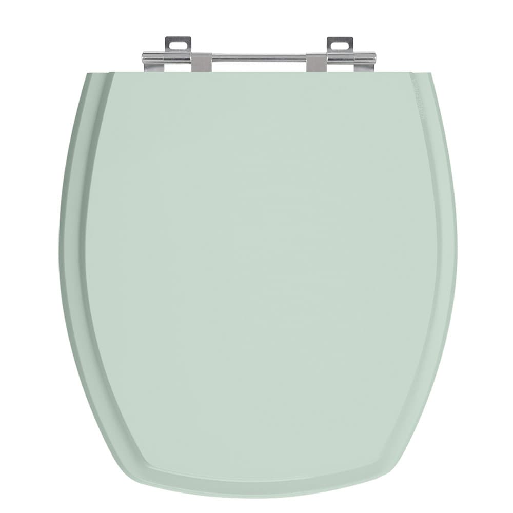 Tampa de Vaso Thema Verde Agua para Bacia Incepa MDF Laquead