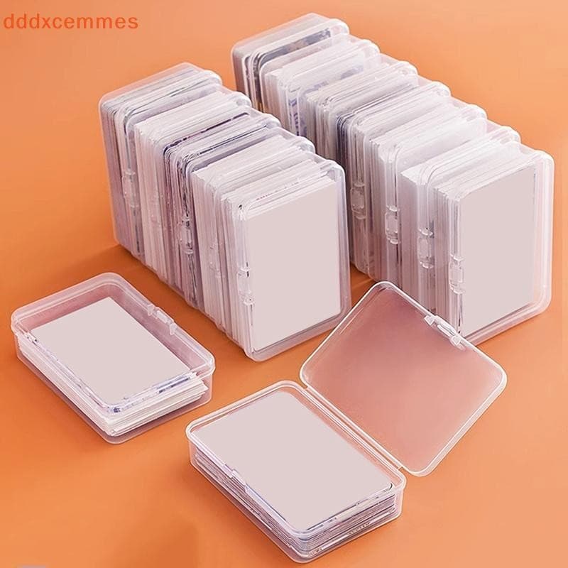[dddxcemmes] 1/3pcs Caixas De Plástico Transparentes Jogando Cartas Recipiente Armazenamento Caso Embalagem Caixa De Jog