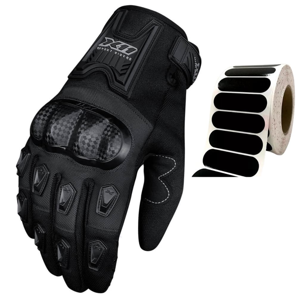 Luva BlackOut 2 X11 Touch Screen Com Proteção Full Moto Motoboy Mais Adesivo