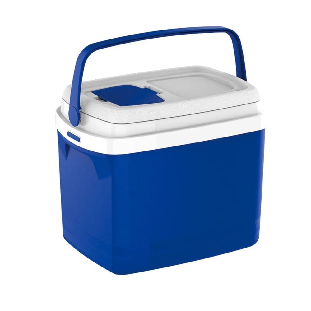 Caixa Térmica 32 Litros Azul Tropical Soprano