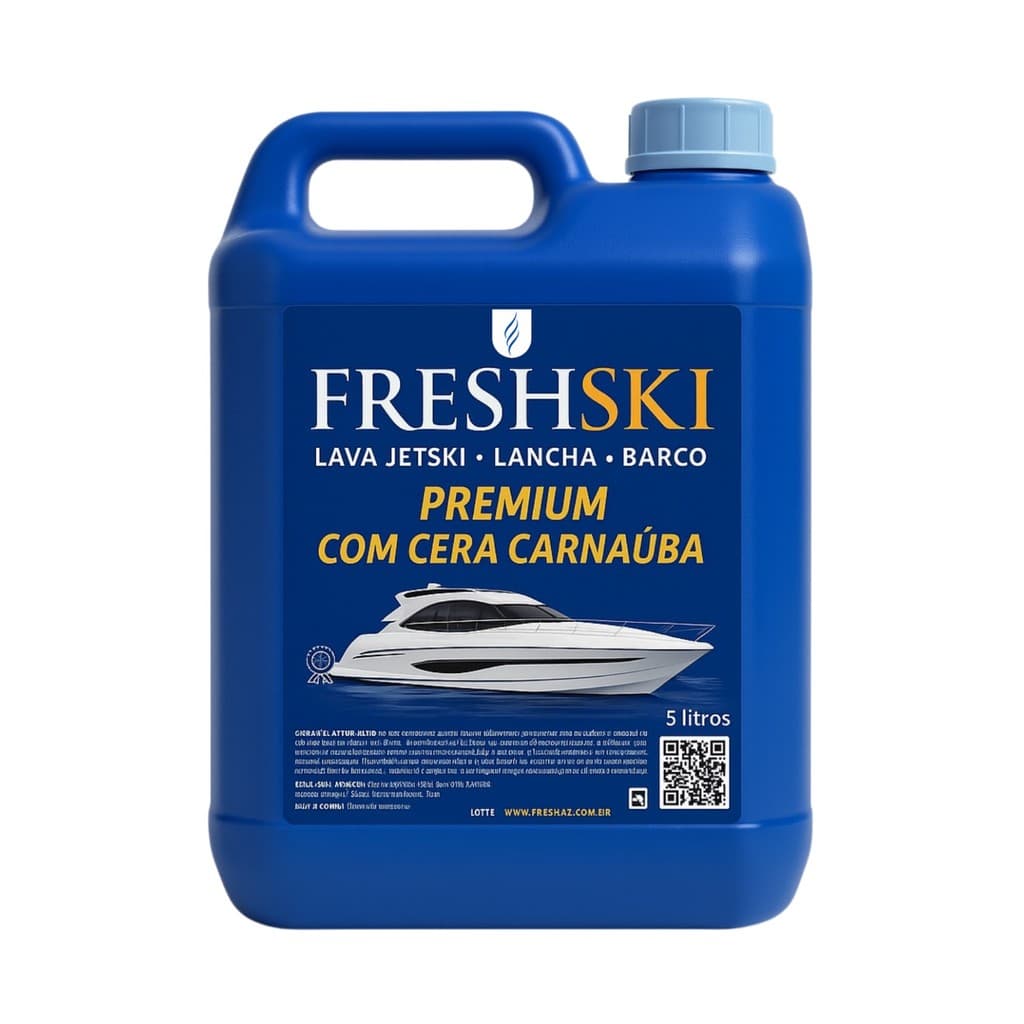 Lava Lancha Veleiro Barco Shampoo Nautico Brilho Proteçao 5l Lar Fresh