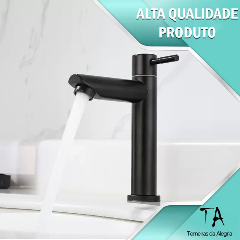 304 aço inoxidável banheiro faucet metal aço inoxidável faucet preto e ouro