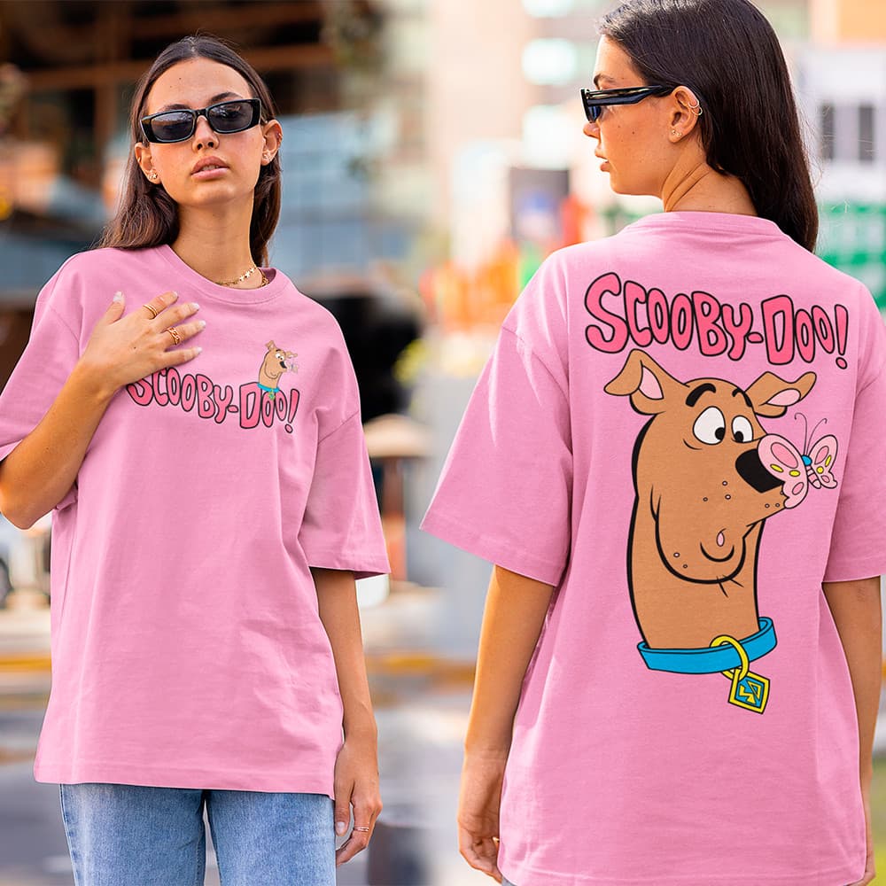Camiseta Scooby Doo Desenho Animado Camisa Feminina Algodão Premium Fio 30.1