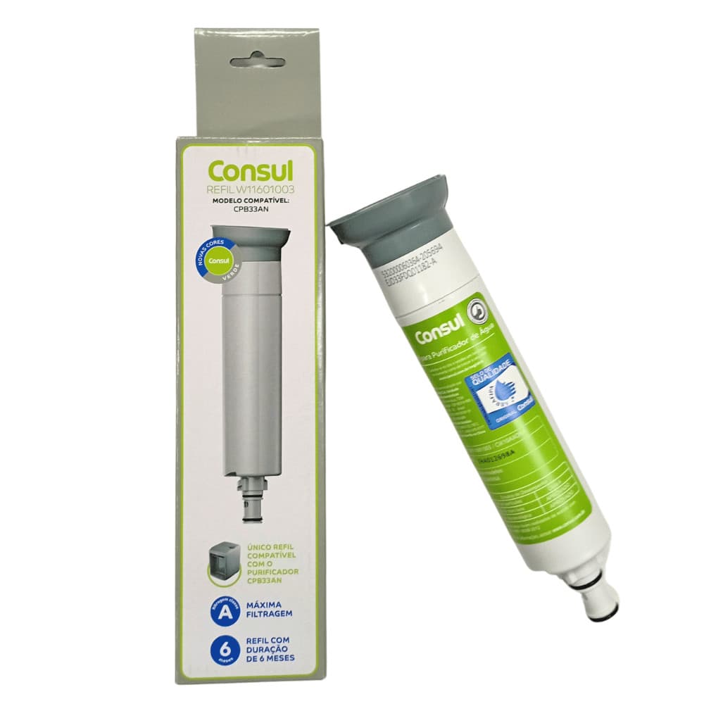 Filtro Refil Purificador Consul CPB33A W11601003 Original