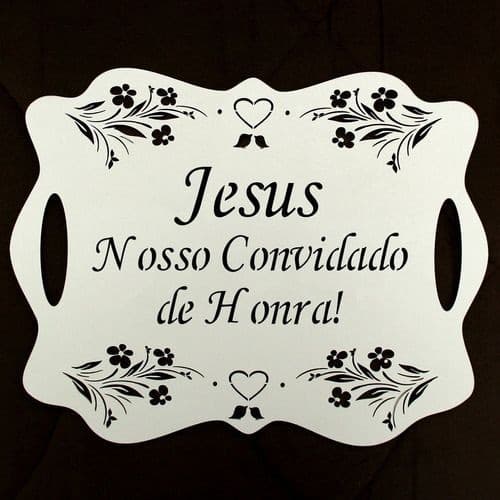 Placa Casamento mdf 3mm Entrada De Igreja Noiva