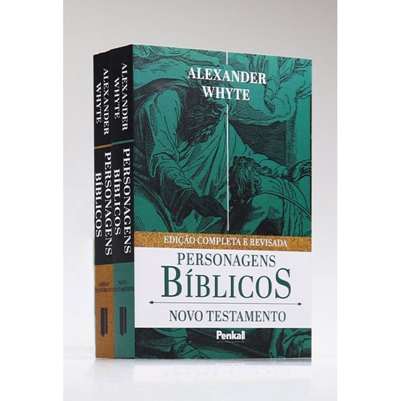 Box 2 Livros Personagens Bíblicos | Antigo E Novo Testamento