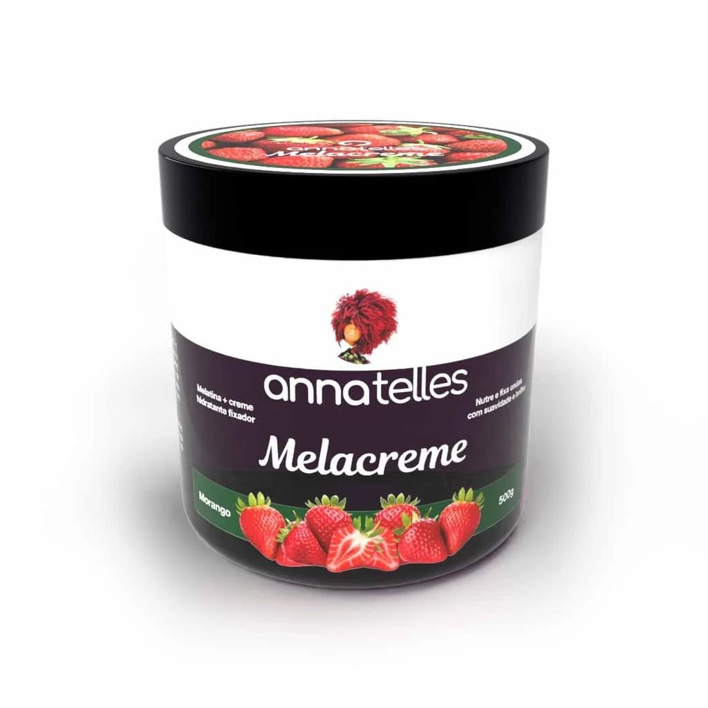 Creme Hidrante Fixador Melacreme Anna Telles 500g