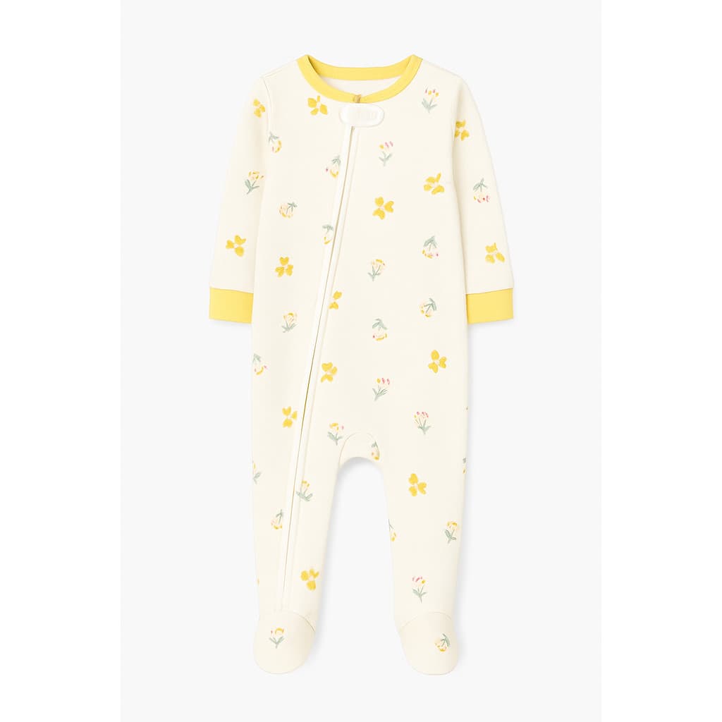 Pijama Kidz Com Pezinho - Tulipas