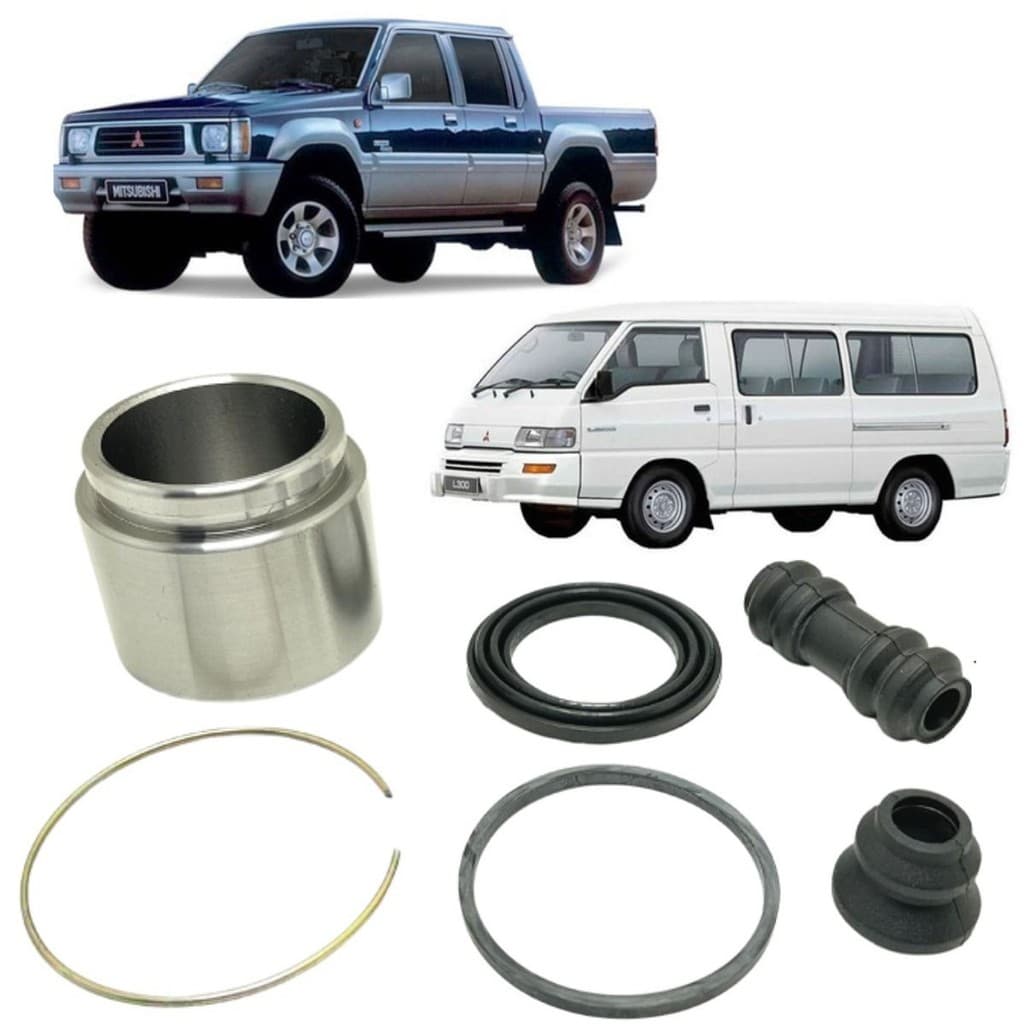 REPARO COM PISTÃO PINÇA FREIO DIANTEIRO L200 L300 G1 QUADRADA 1987 A 2002