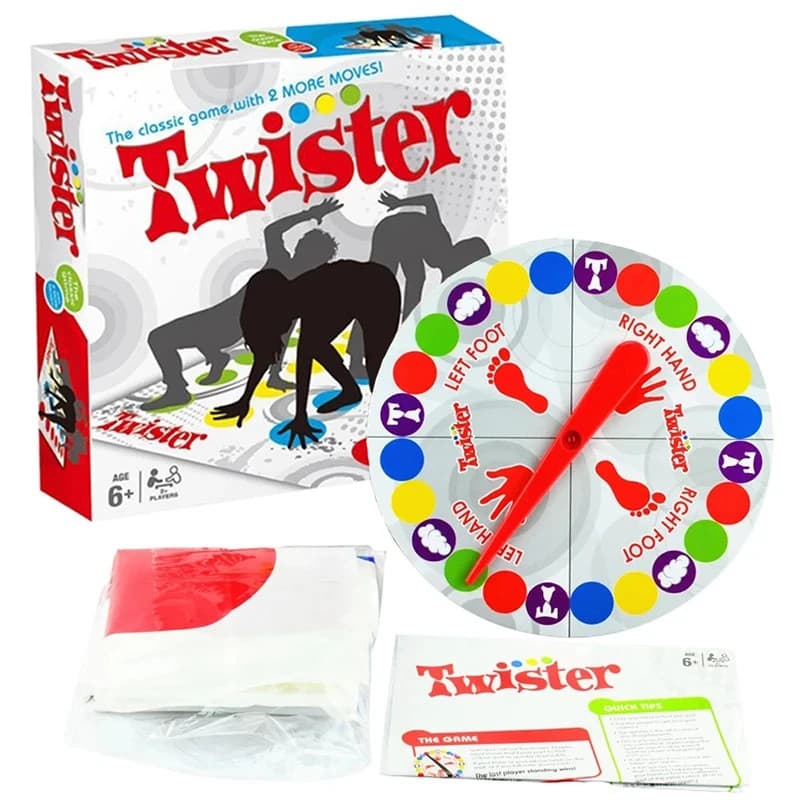 Jogo De Festa Familiar Twister Jogos Indoor Ao Ar Livre Brinquedos Torcendo O Corpo Para Crianças Adulto Esportes Intera