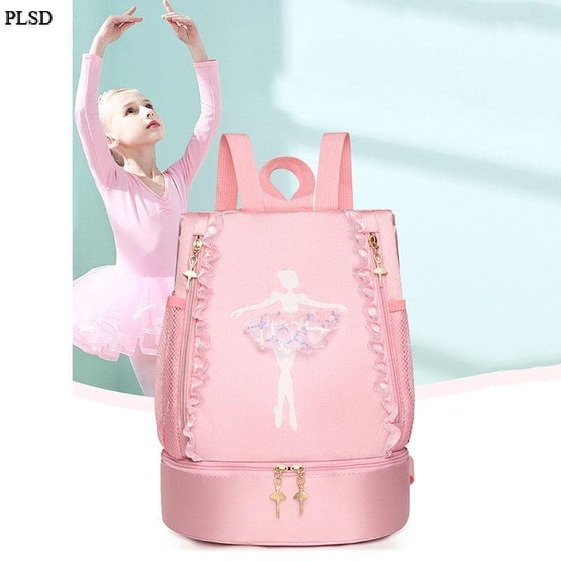 Saco De Dança Crianças Mochila Latina Ballet Escola Menina Princesa UHD7