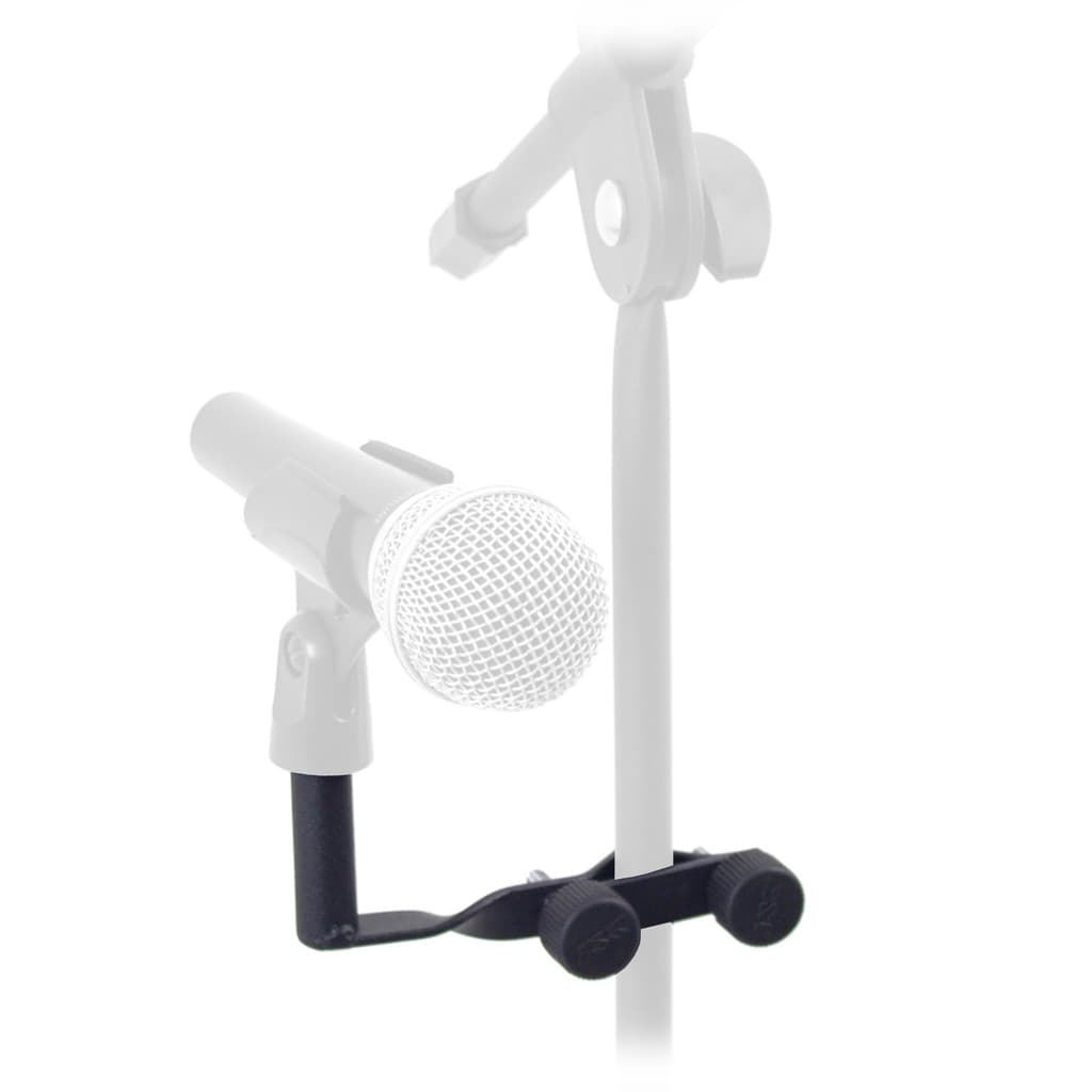 Suporte Microfone ou Fones para Pedestal Tripé Estante ASK C7