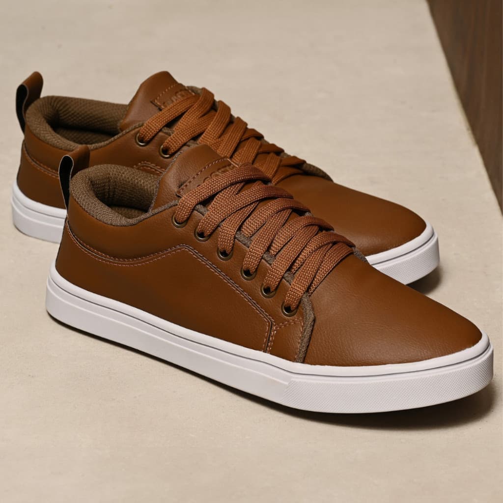 Tenis Sapatênis Casual Sapato Masculino Couro Lala Confortável Barato Envio Imediato
