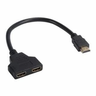 Cabo Divisor Adaptador Hdmi Y 1 Hdmi Macho X 2 Hdmi Fêmea
