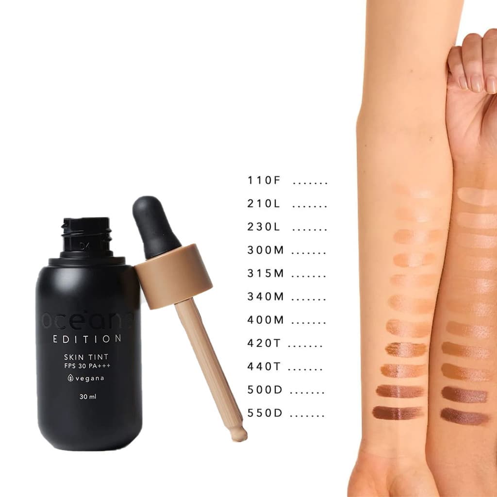 Base Fluida Oceane Edition Skin Tint com Proteção Fps30