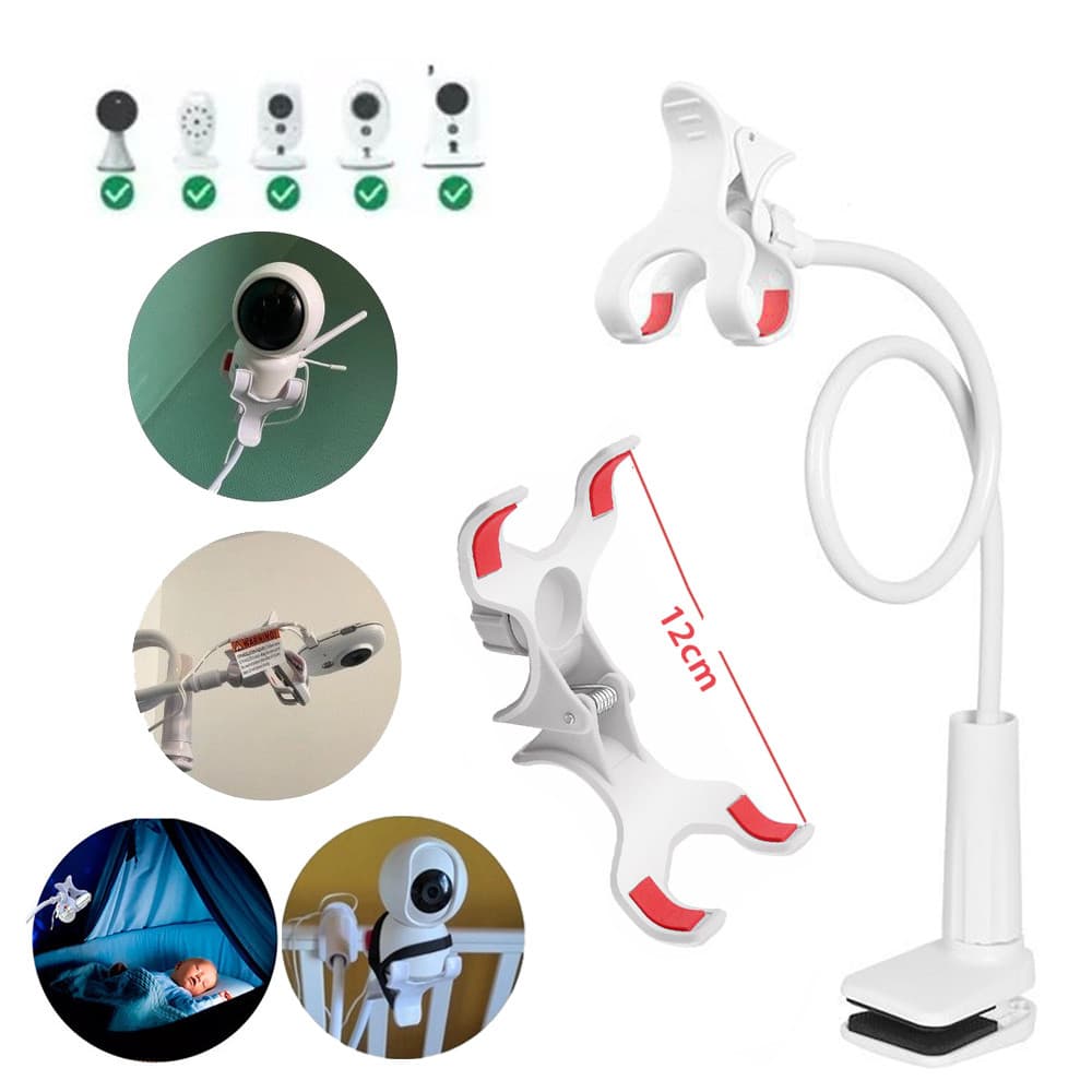 Suporte Para Prender Câmera Babá Eletrônica Universal Compatível Com Bay Monitor/TakTark