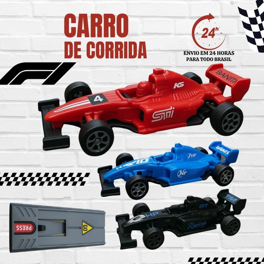 Lança Carro Carrinho Brinquedo Criança Lançador De Carro Corrida Rápida Pista Infantil